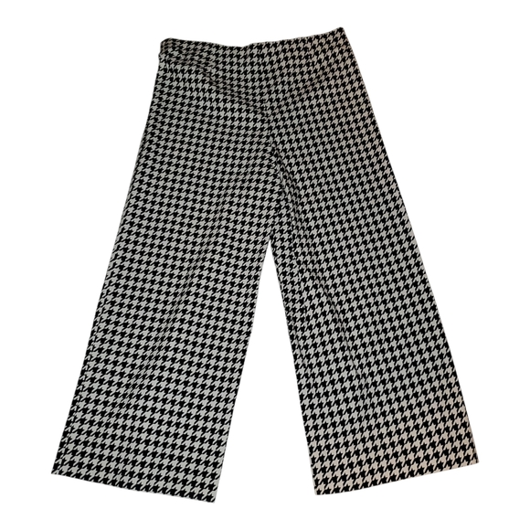 Jules & Leopold Black and White Wide Leg Pants - Picture 10 of 10